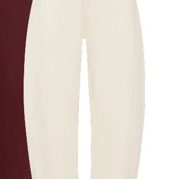 Parke x SET cream horseshoe jeans - Picture 3 of 5